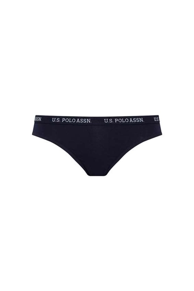 U.s Polo Assn. 66119 Kadın 3 Lü slip-Fuşya&Lacivert&Beyaz