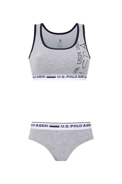 U.s Polo Assn. 66255 Kadın Büstiyer Şort Takım-Grimelanj
