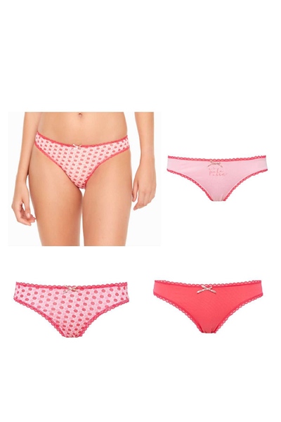 U.s Polo Assn. 66325 3 lü Slip-Mix