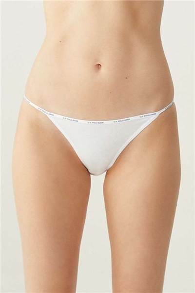 U.s Polo Assn. 67000 Kadın 5 Li slip-Siyah&Ten&Beyaz&Somon&Kırmızı