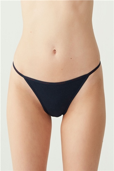 U.s Polo Assn. 67003 Kadın 5 Li Strıng-Siyah&Ten&Beyaz&Fuşya&Lacivert