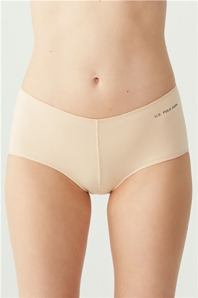 U.s Polo Assn. 67004 Kadın 5 Li Kıl Lastiklı Şort -Siyah&Ten&Beyaz&Ten&Beyaz