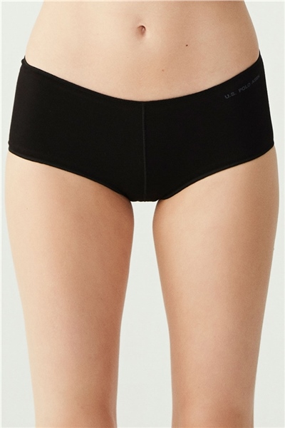 U.s Polo Assn. 67004 Kadın 5 Li Kıl Lastiklı Şort -Siyah&Ten&Beyaz&Ten&Beyaz