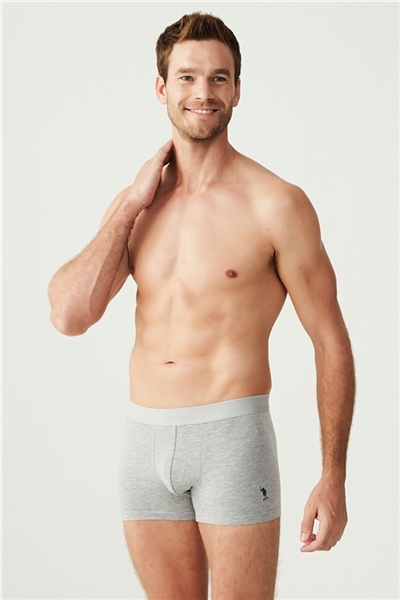 U.s Polo Assn. 80173 Erkek 3 Lü Boxer-Grimelanj