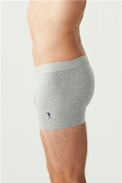 U.s Polo Assn. 80173 Erkek 3 Lü Boxer-Grimelanj