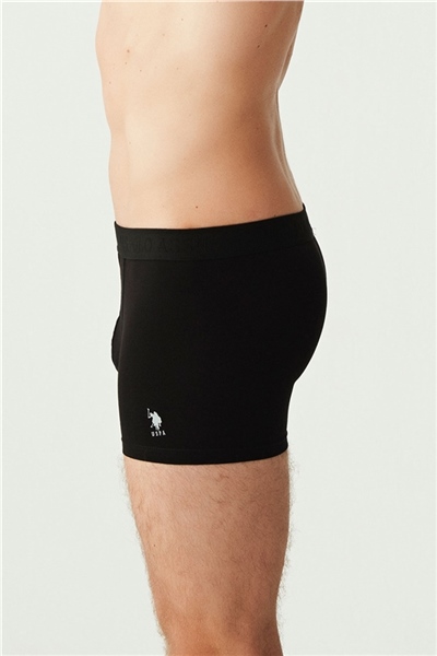 U.s Polo Assn. 80173 Erkek 3 Lü Boxer-Siyah