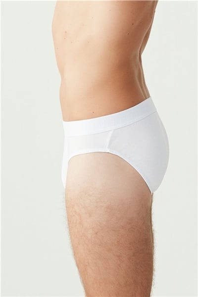 U.s Polo Assn. 80177 Erkek 3 Lü slip-Beyaz