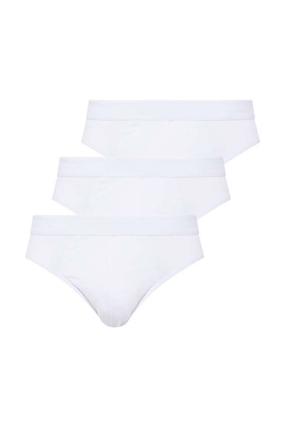 U.s Polo Assn. 80177 Erkek 3 Lü slip-Beyaz