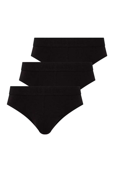 U.s Polo Assn. 80177 Erkek 3 Lü slip-Siyah