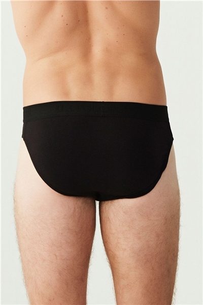 U.s Polo Assn. 80177 Erkek 3 Lü slip-Siyah