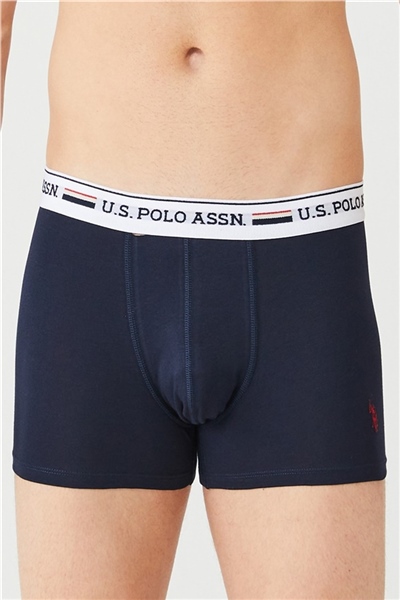 U.s Polo Assn. 80431 Erkek 3 Lü Boxer-Grimelanj&Kırmızı&Lacivert