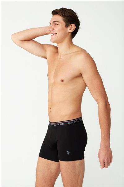 U.s Polo Assn. 80481 Erkek Modal Boxer-Siyah