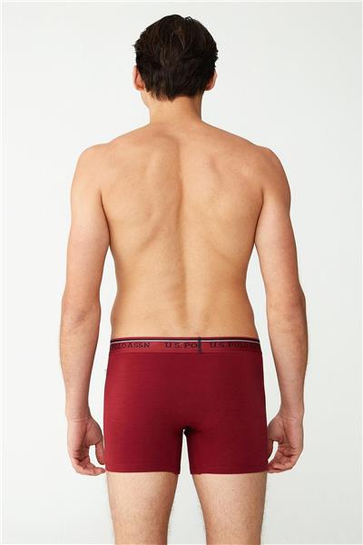 U.s Polo Assn. 80481 Erkek Modal Boxer-Bordo