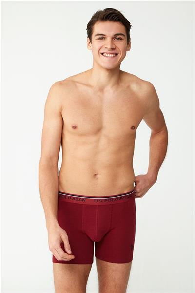U.s Polo Assn. 80481 Erkek Modal Boxer-Bordo