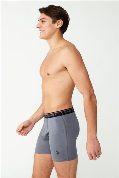 U.s Polo Assn. 80482 Erkek Modal Uzun Paçalı Boxer-Antrasit