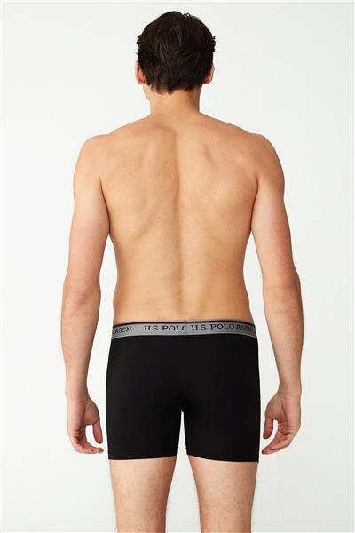 U.s Polo Assn. 80482 Erkek Modal Uzun Paçalı Boxer-Siyah