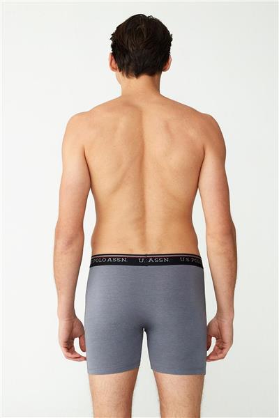 U.s Polo Assn. 80482 Erkek Modal Uzun Paçalı Boxer-Antrasit