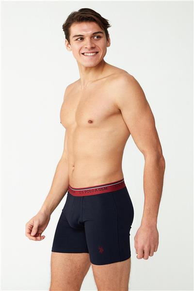 U.s Polo Assn. 80482 Erkek Modal Uzun Paçalı Boxer-Lacivert