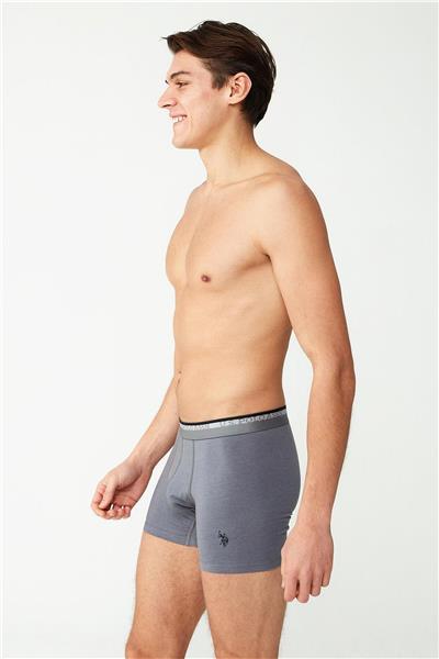U.s Polo Assn. 80483 Erkek Modal Boxer-Antrasit