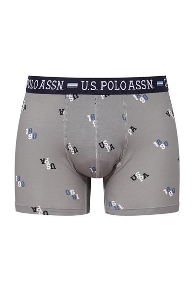 U.s Polo Assn. 80484 Erkek Modal Boxer-Gri