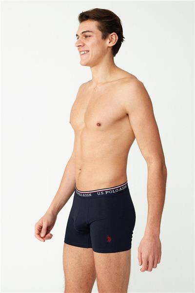 U.s Polo Assn. 80486 Erkek Modal 2li Boxer-Lacivert