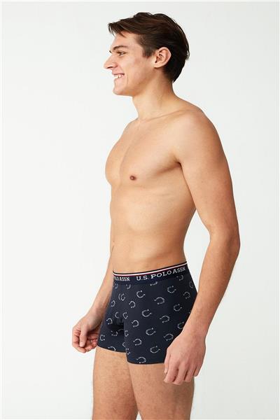 U.s Polo Assn. 80486 Erkek Modal 2li Boxer-Lacivert