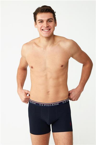 U.s Polo Assn. 80486 Erkek Modal 2li Boxer-Lacivert