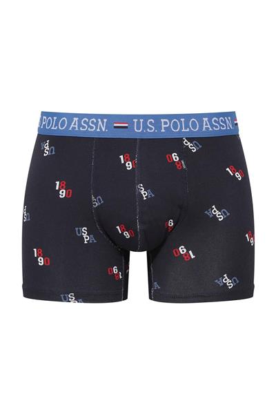 U.s Polo Assn. 80487 Erkek Modal 2li Boxer-İndigo&Lacivert