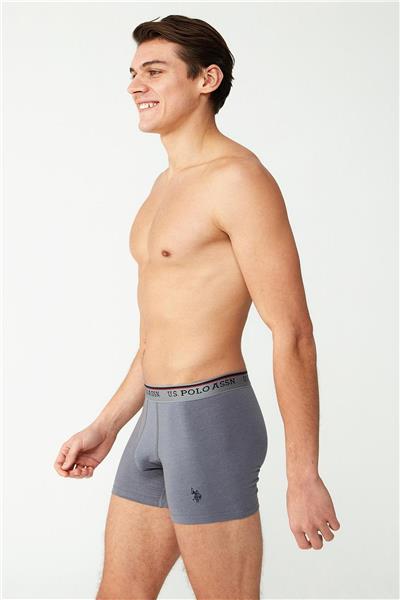 U.s Polo Assn. 80488 Erkek Modal 2li Boxer-Lacivert&Antrasit