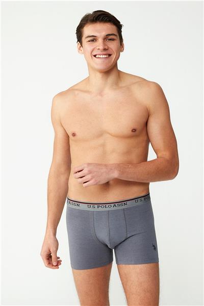 U.s Polo Assn. 80488 Erkek Modal 2li Boxer-Lacivert&Antrasit