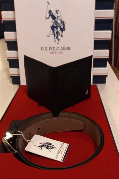U.S. Polo Assn 02 Cüzdan Kemer Set
