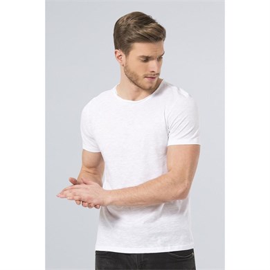 WTSHIRT BARCELONA Erkek T-Shirt - Beyaz