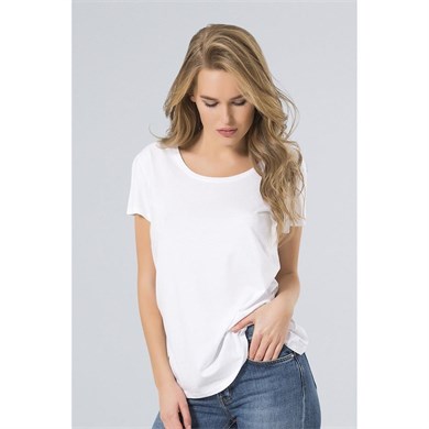 WTSHIRT BERLIN Kadın T-Shirt - Beyaz