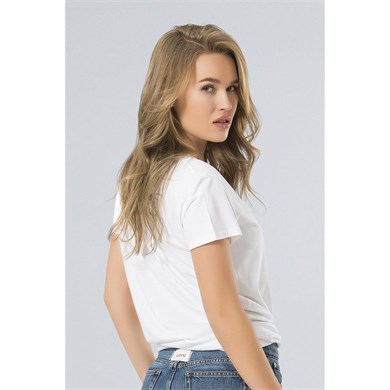 WTSHIRT LONDON Kadın T-Shirt - Beyaz