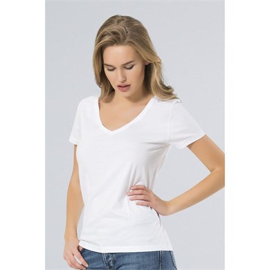 WTSHIRT MILANO Kadın T-Shirt - Beyaz