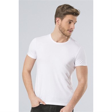 WTSHIRT MONTE CARLO Erkek T-Shirt - Beyaz
