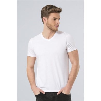 WTSHIRT NEWYORK Erkek T-Shirt - Beyaz