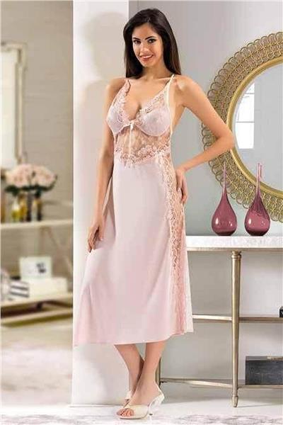 XSES 1019 Kadın Çeyizlik Penye 6lı Takım-Pudra