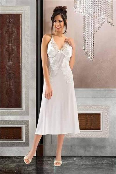 XSES 3001 Kadın Çeyizlik Penye 6lı Takım-Ekru