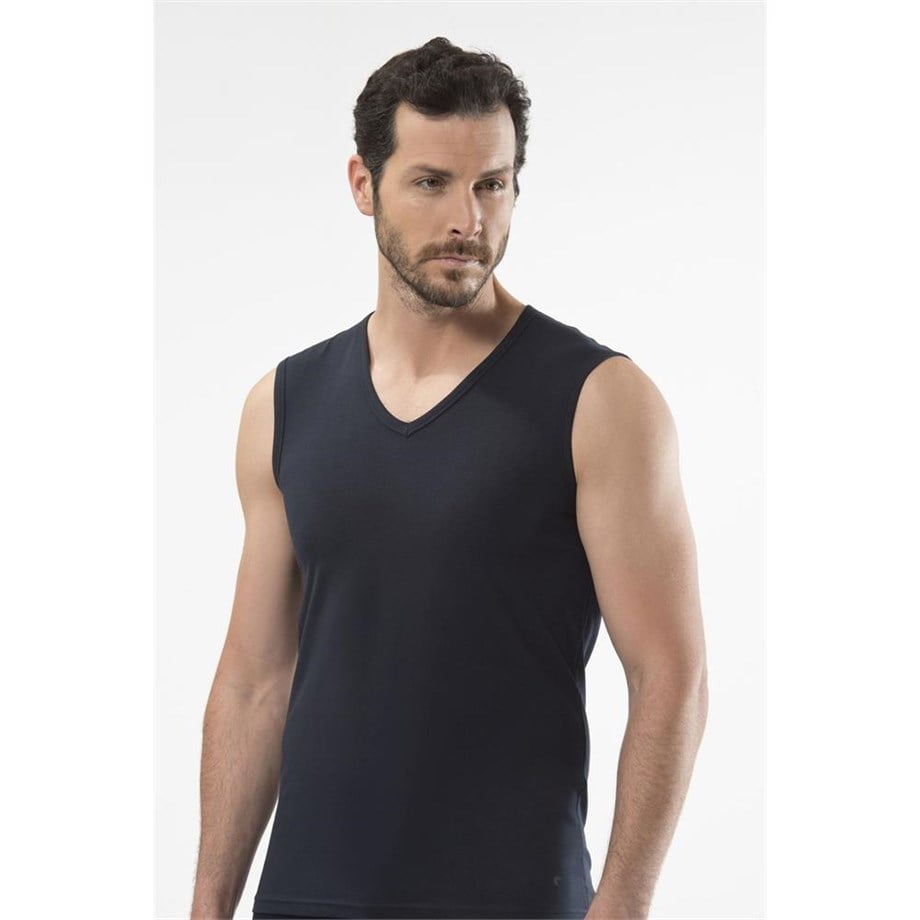 Cacharel 1304 Spor Erkek V Yaka - LacivertAtletlerCACHAREL