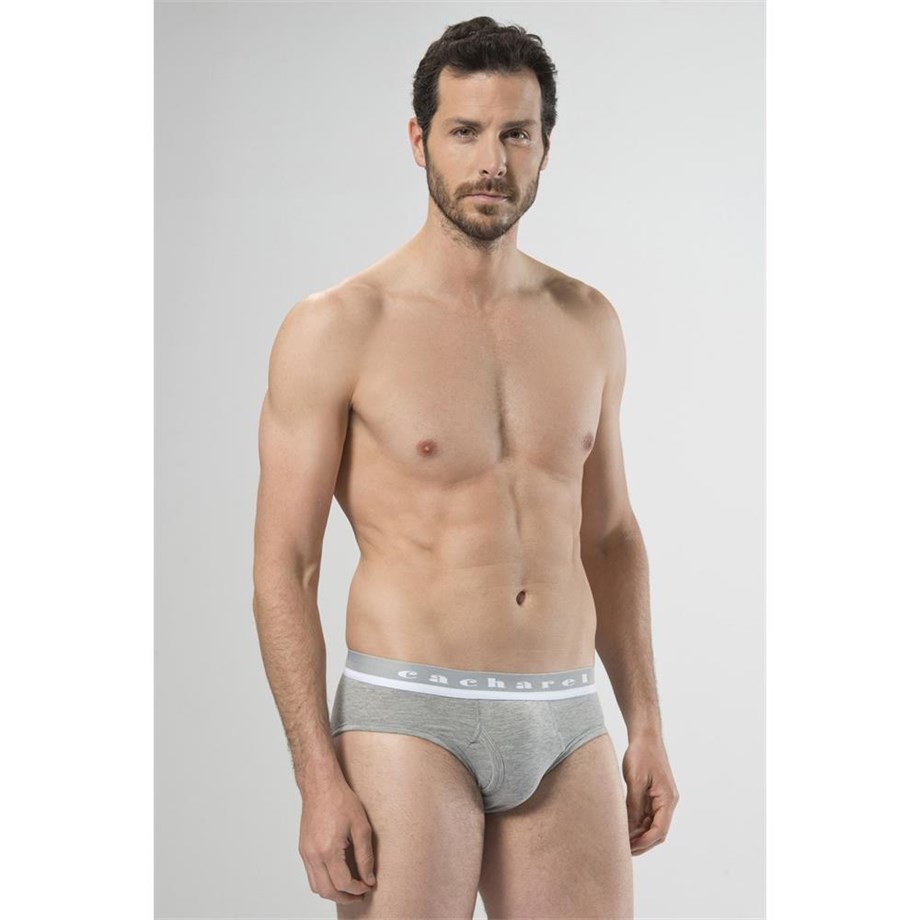 Cacharel 1311 Erkek Slip Bantlı - Gri MelanjSliplerCACHAREL