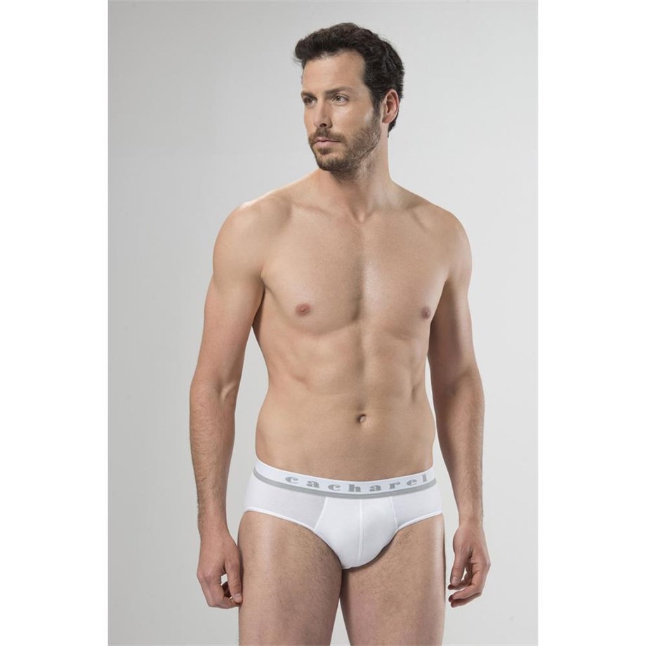 Cacharel 1312 Erkek Slip Lastikli - BeyazSliplerCACHAREL