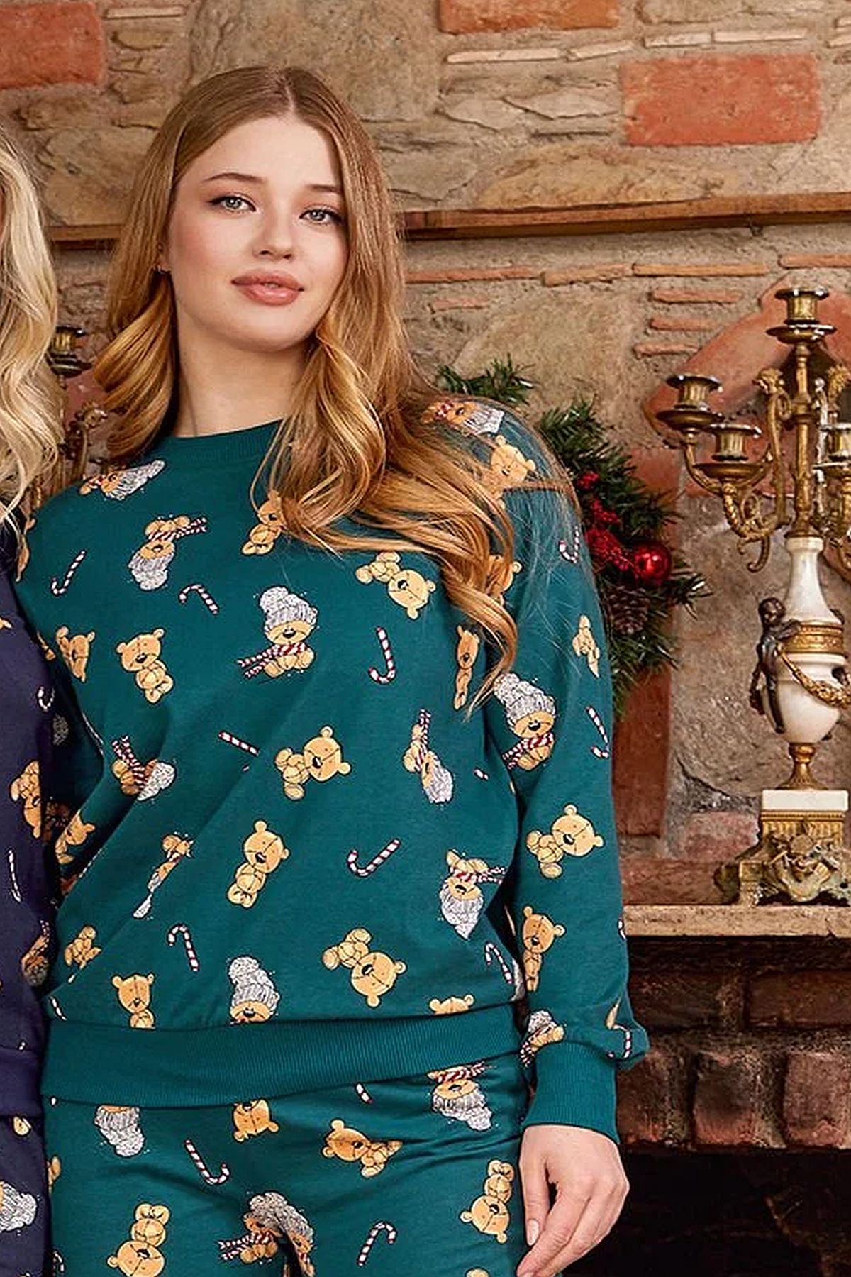 PijamalarCossy by Aqua 24046 Kadın Uzun Kollu Pijama Takımı-Yeşil | Pijamapazari.comCossy by Aqua 24046 Kadın Uzun Kollu Pijama Takımı-Yeşil