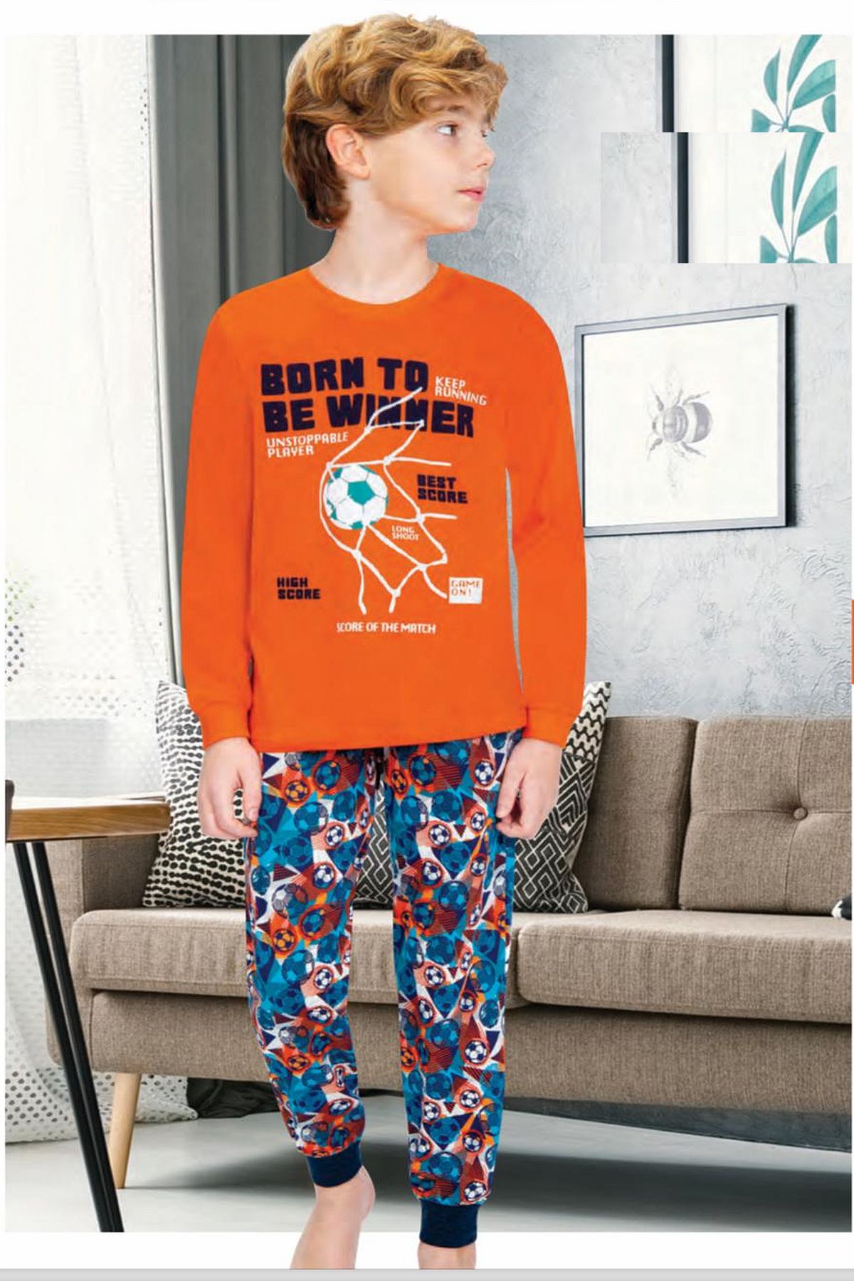 PijamalarErsoy 700 Erkek Çocuk Uzun Kollu Pijama Takımı-Turuncu | Pijamapazari.comErsoy 700 Erkek Çocuk Uzun Kollu Pijama Takımı-Turuncu