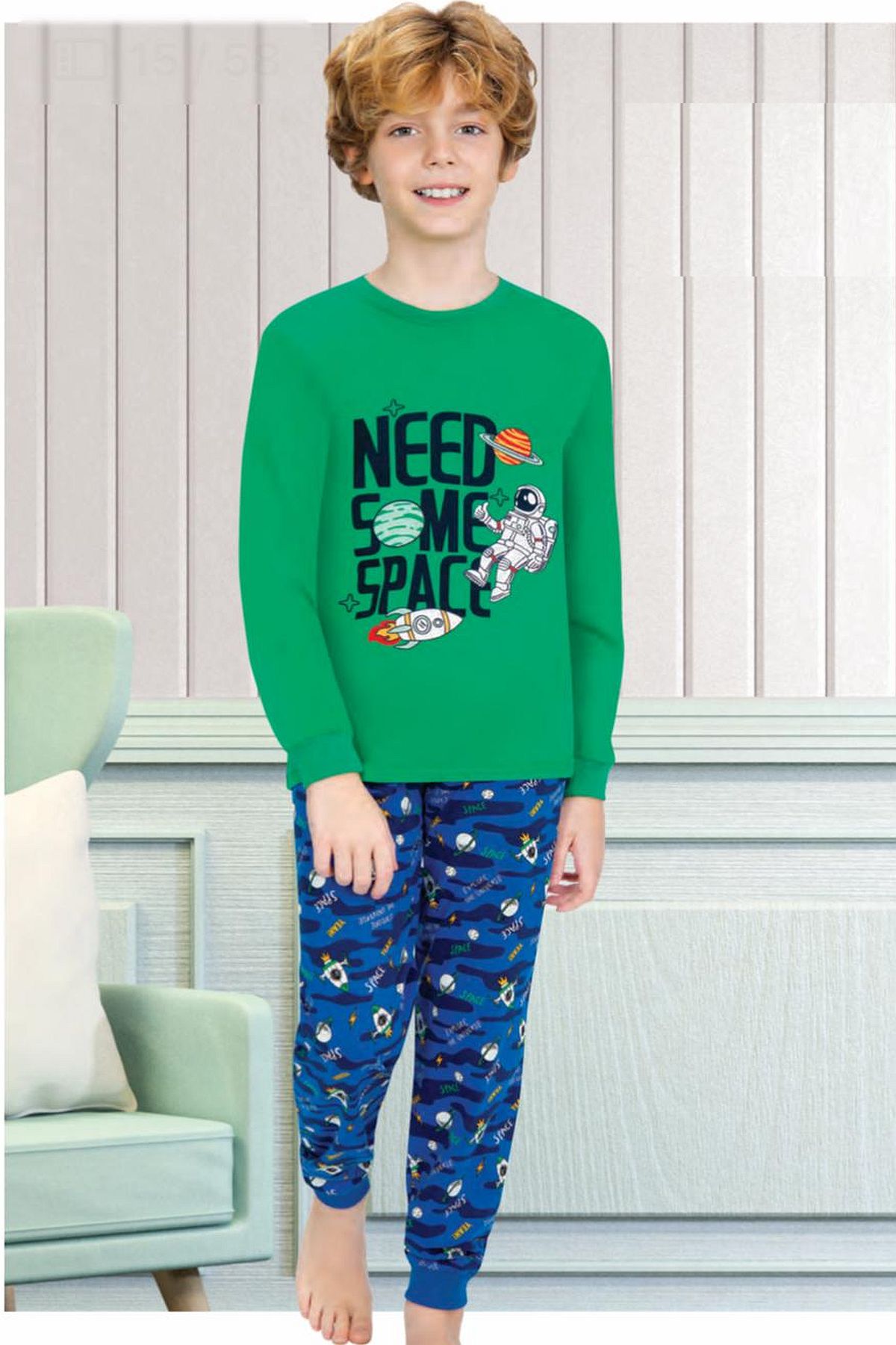 PijamalarErsoy 704U Erkek Çocuk Uzun Kollu Pijama Takımı-Yeşil | Pijamapazari.comErsoy 704U Erkek Çocuk Uzun Kollu Pijama Takımı-Yeşil