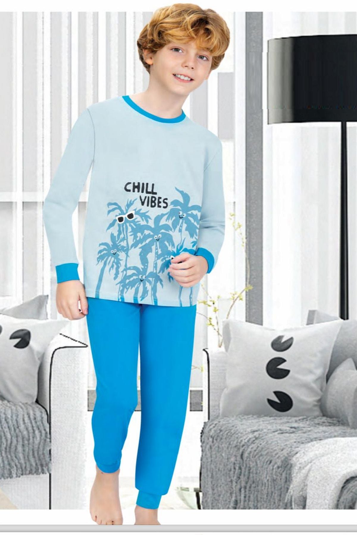 PijamalarErsoy 708 Erkek Çocuk Uzun Kollu Pijama Takımı-Mavi | Pijamapazari.comErsoy 708 Erkek Çocuk Uzun Kollu Pijama Takımı-Mavi