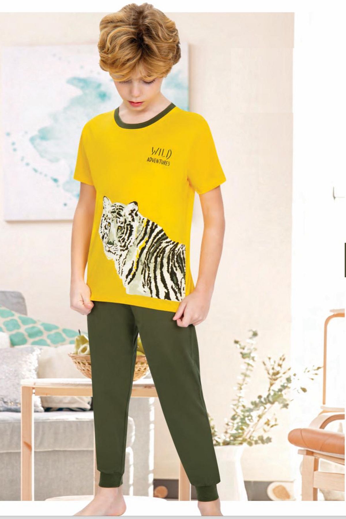 PijamalarErsoy 709GK Erkek Çocuk Garson Boy Kısa Kollu Pijama Takımı-Hardal | Pijamapazari.comErsoy 709GK Erkek Çocuk Garson Boy Kısa Kollu Pijama Takımı-Hardal