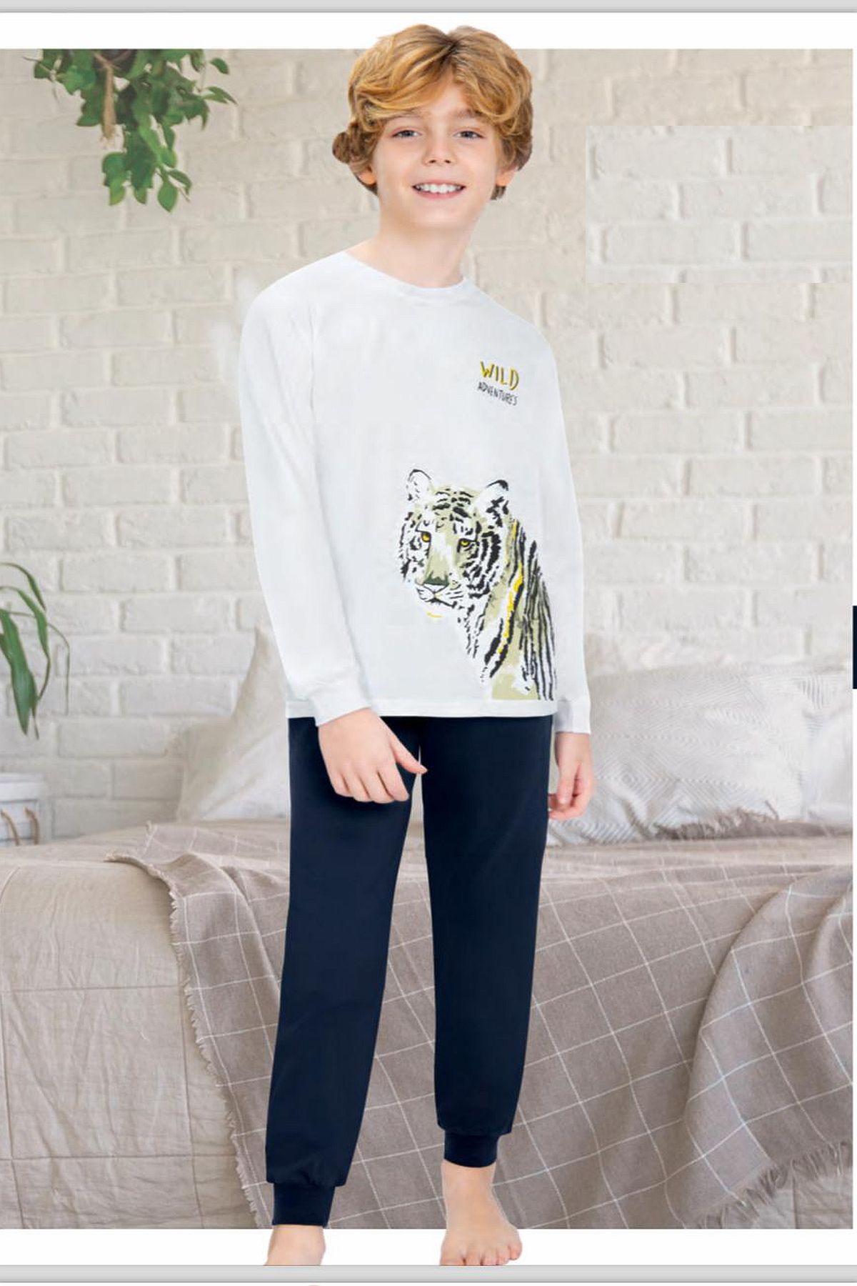 PijamalarErsoy 709GU Erkek Çocuk Garson Boy Uzun Kollu Pijama Takımı-Beyaz | Pijamapazari.comErsoy 709GU Erkek Çocuk Garson Boy Uzun Kollu Pijama Takımı-Beyaz