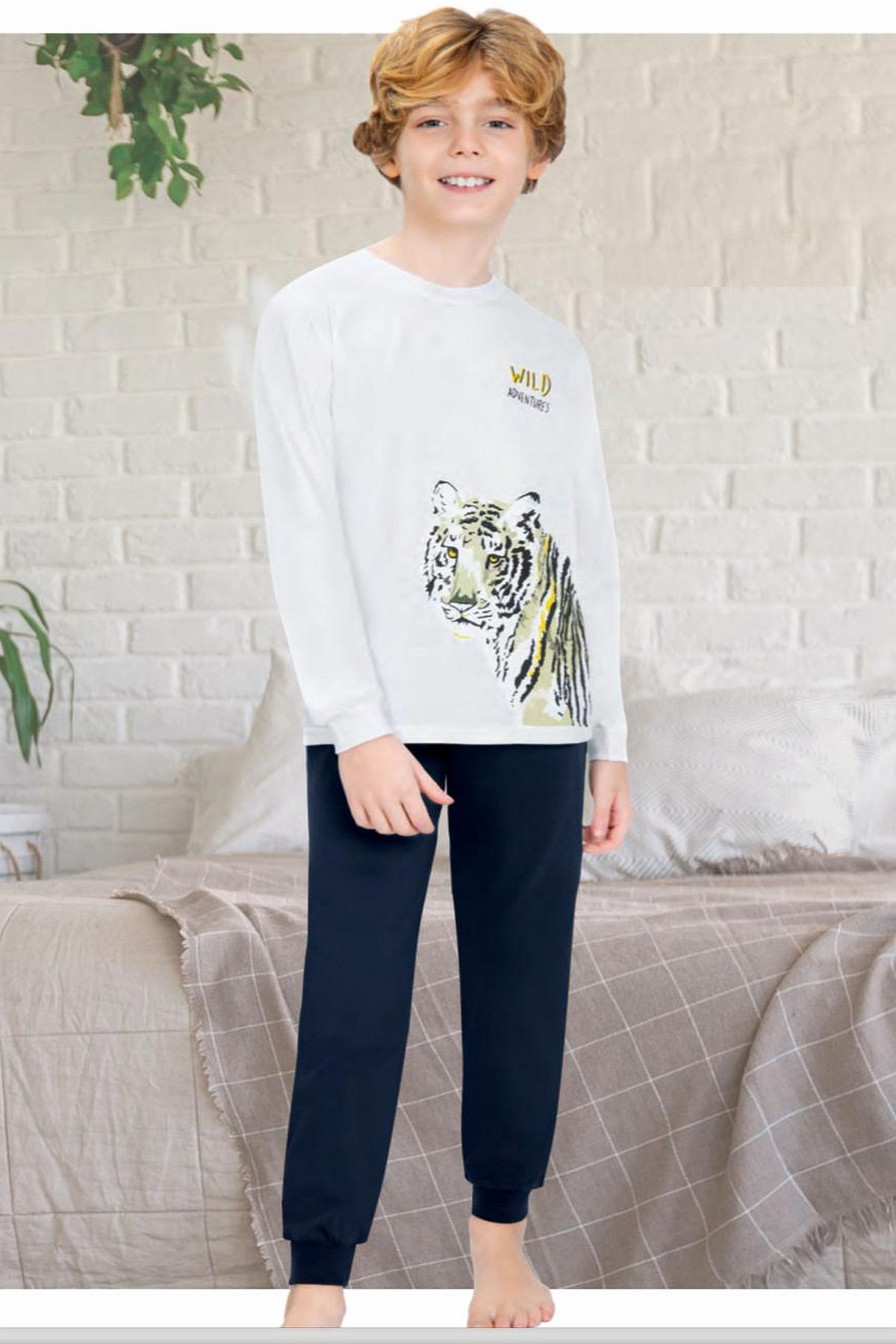 PijamalarErsoy 709U Erkek Çocuk Uzun Kollu Pijama Takımı-Beyaz | Pijamapazari.comErsoy 709U Erkek Çocuk Uzun Kollu Pijama Takımı-Beyaz