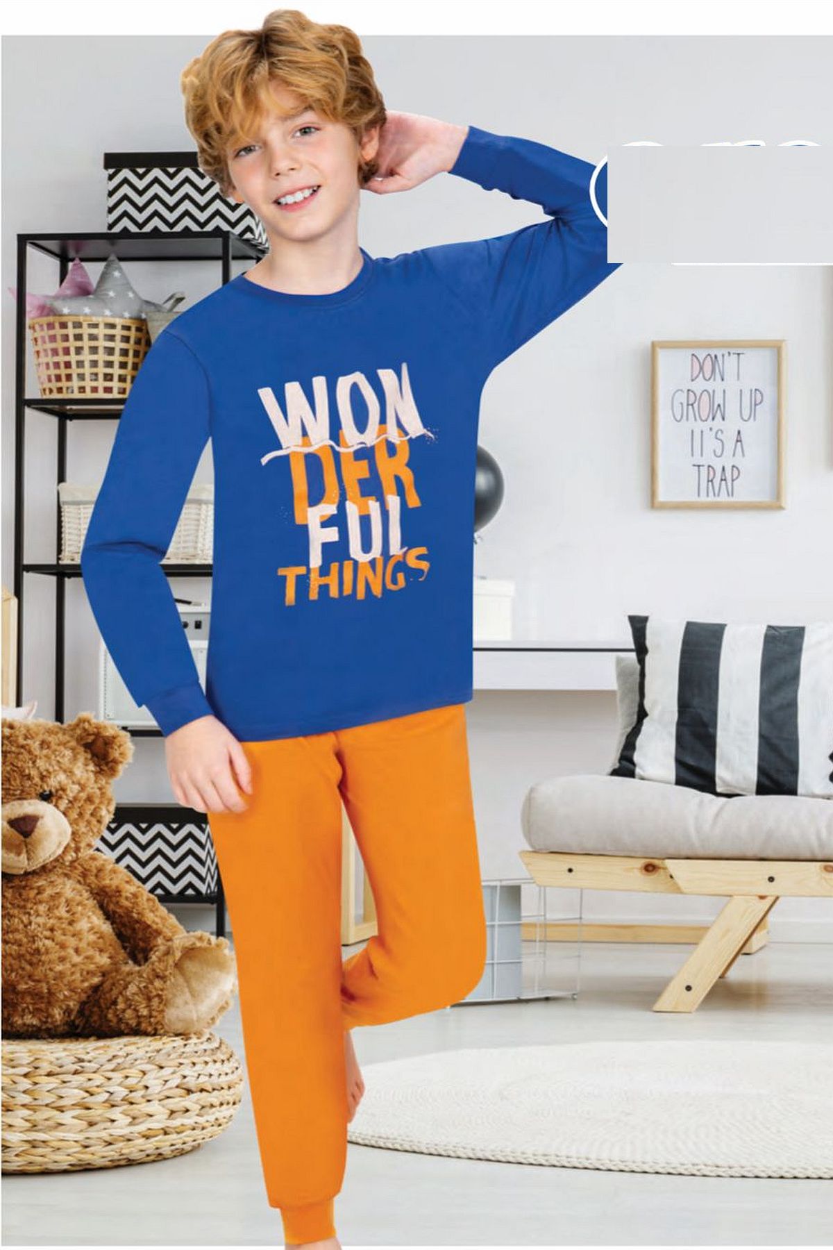 PijamalarErsoy 714G Erkek Çocuk Garson Boy Uzun Kollu Pijama Takımı-Saks | Pijamapazari.comErsoy 714G Erkek Çocuk Garson Boy Uzun Kollu Pijama Takımı-Saks